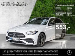 Unilack polarweiß Gebraucht 2024 Mercedes C300e AMG line Kombi | 49.880 € (Etwas zu teuer)