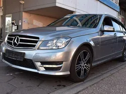 Silber Gebraucht 2014 Mercedes C220 AMG line Limousine | 9.999 € (Superpreis)