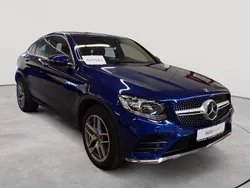 Brilliantblau metallic Gebraucht 2019 Mercedes GLC250 AMG line Coupé | 34.990 € (Guter Preis)