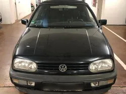 Schwarz Gebraucht 1995 VW Golf Cabriolet Cabrio | 2.700 €