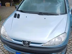 Blau Gebraucht 2002 Peugeot 206 Kleinwagen | 250 € (Superpreis)