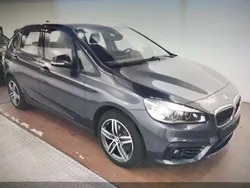 Atlanticgrau met. Gebraucht 2016 BMW 218 Sport Line Van / Kleinbus | 7.980 €