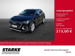 Mythosschwarz metallic Gebraucht 2025 Audi Q3 Advanced SUV | 39.950 € (Fairer Preis)