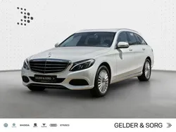 Polarweiss Gebraucht 2018 Mercedes C200 Exclusive Kombi | 22.490 € (Fairer Preis)