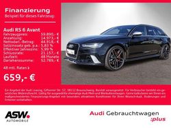 Mythosschwarz metallic Gebraucht 2017 Audi RS6 Comfort Kombi | 69.830 € (Teuer)