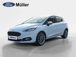 Frostweiß Gebraucht 2018 Ford Fiesta Vignale Kleinwagen | 15.850 € (Teuer)