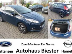 Blau Gebraucht 2017 Ford Fiesta Trend Kleinwagen | 7.950 € (Teuer)