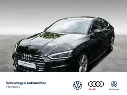 0e mythosschwarz metallic Gebraucht 2019 Audi A5 Sport Coupé | 34.890 € (Teuer)