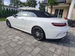 Weiß Gebraucht 2021 Mercedes E220 AMG line Cabrio | 43.500 € (Teuer)