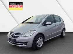 Polarsilber metalliclack Gebraucht 2009 Mercedes A170 Kleinwagen | 5.799 € (Fairer Preis)