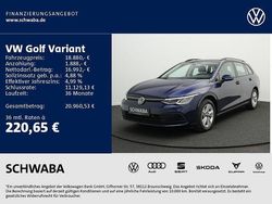 Blau Gebraucht 2021 VW Golf VIII Life Kombi | 18.880 € (Fairer Preis)