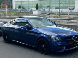 Blau Gebraucht 2019 Mercedes C300 AMG line Coupé | 28.900 € (Superpreis)