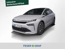 Stahlgrau Gebraucht 2025 Skoda Enyaq iV SportLine SUV | 53.200 € (Fairer Preis)