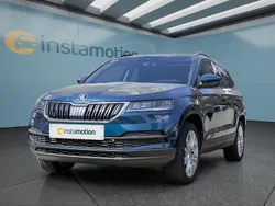 Blau Gebraucht 2018 Skoda Karoq SUV | 21.149 € (Guter Preis)
