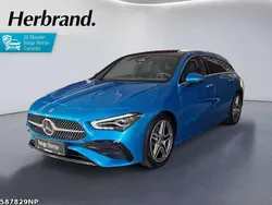 Metalliclack hyperblau Gebraucht 2024 Mercedes CLA250 AMG Limousine | 41.880 € (Fairer Preis)