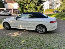 Weiß Gebraucht 2018 Mercedes C200 AMG line Cabrio | 32.900 € (Guter Preis)