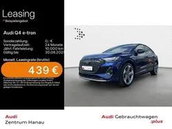 Navarrablau metallic Gebraucht 2024 Audi Q4 Sportback e-tron S-Line SUV | 51.729 € (Teuer)