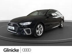 Mythosschwarz metallic Gebraucht 2022 Audi A4 S-Line Kombi | 32.980 € (Superpreis)