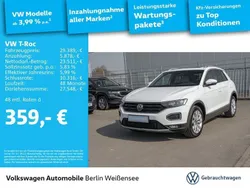 Pure white Gebraucht 2022 VW T-Roc Sportline SUV | 29.389 € (Superpreis)