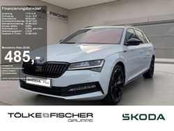 Moonweiss (metallic) Gebraucht 2023 Skoda Superb SportLine Kombi | 37.851 € (Etwas zu teuer)