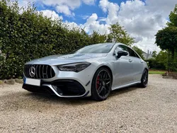 Silber Gebraucht 2025 Mercedes CLA45 AMG AMG Coupé | 67.300 € (Etwas zu teuer)