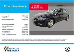 Schwarz Gebraucht 2020 VW Passat Business Kombi | 19.990 € (Superpreis)