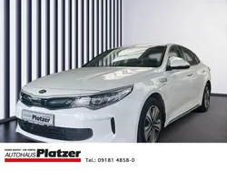 Swp) snow white pearl (weiss Gebraucht 2016 Kia Optima Hybrid Spirit Limousine | 18.980 € (Guter Preis)