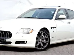 Weiß Gebraucht 2009 Maserati Quattroporte Limousine | 37.950 € (Teuer)
