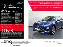 Ultrablau metallic Gebraucht 2021 Audi Q5 S-Line SUV | 42.760 € (Fairer Preis)