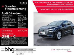 Schwarz Gebraucht 2022 Audi Q4 e-tron Advanced Plus SUV | 26.990 € (Guter Preis)