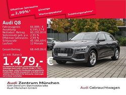 Samuraigrau metallic Gebraucht 2022 Audi Q8 Ambiente SUV | 66.889 € (Fairer Preis)