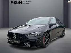 Kosmosschwarz metallic Gebraucht 2024 Mercedes CLA45 AMG AMG Coupé | 65.970 € (Teuer)