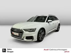Gletscherweiß metallic Gebraucht 2022 Audi A6 S-Line Kombi | 28.860 € (Superpreis)