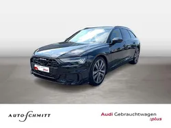 Mythosschwarz metallic Gebraucht 2025 Audi A6 S-Line Kombi | 79.690 €
