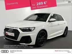 Weiß Gebraucht 2021 Audi A1 Sportback S-Line Kleinwagen | 21.590 € (Etwas zu teuer)