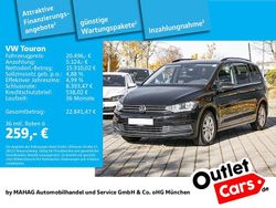 Schwarz Gebraucht 2022 VW Touran Comfortline Van / Kleinbus | 20.496 € (Superpreis)
