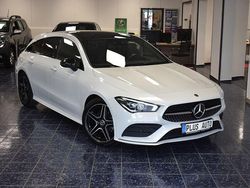 Weiß Gebraucht 2021 Mercedes CLA200 Shooting Brake AMG Kombi | 23.870 € (Teuer)
