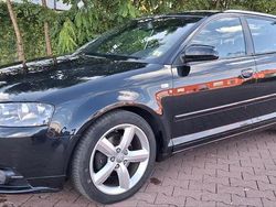 Schwarz Gebraucht 2008 Audi A3 Sportback S-Line Limousine | 3.500 € (Superpreis)