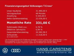 Rot Neu 2025 VW T-Cross Style SUV | 31.480 € (Teuer)