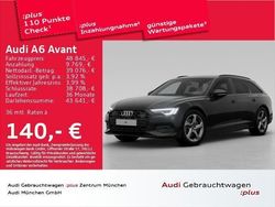Mythosschwarz metallic Gebraucht 2024 Audi A6 Advanced Kombi | 53.182 € (Teuer)