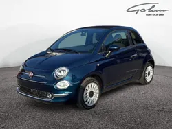 Blau Neu 2024 Fiat 500 Cabrio | 19.000 € (Fairer Preis)
