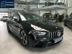 Schwarz Gebraucht 2023 Mercedes CLA45 AMG Shooting Brake AMG Kombi | 56.899 € (Teuer)