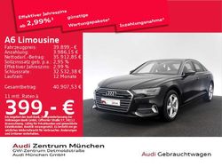 Mythosschwarz metallic Gebraucht 2023 Audi A6 Sport Limousine | 39.899 € (Guter Preis)