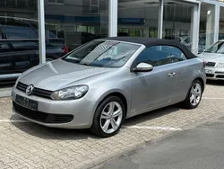 Silber Gebraucht 2013 VW Golf Cabriolet Cabrio | 9.999 € (Fairer Preis)