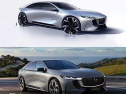 Grau Neu 2025 Mazda 6e Takumi-Line Limousine | 44.990 € (Fairer Preis)