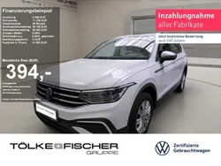 Pure white Gebraucht 2022 VW Tiguan Allspace Life SUV | 29.649 € (Fairer Preis)