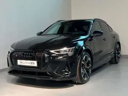 Mythosschwarz metallic Gebraucht 2022 Audi e-tron S-Line SUV | 45.999 € (Fairer Preis)