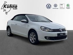 Weiß Gebraucht 2015 VW Golf Cabriolet LOUNGE Cabrio | 15.099 € (Guter Preis)
