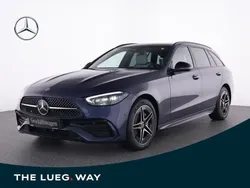 Blau metalliclack sodalithblau Gebraucht 2024 Mercedes C300e AMG Kombi | 48.790 € (Fairer Preis)