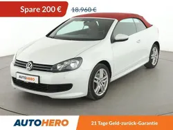 Weiß Gebraucht 2016 VW Golf Cabriolet Cabrio | 18.030 € (Teuer)